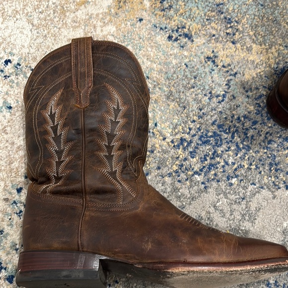 Tecovas Men's Brown Leather Cowboy Boots - Picture 9 of 15